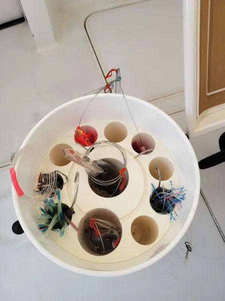 TrollingMate Ready Bucket Insert GP-2 | Large Lure Holder